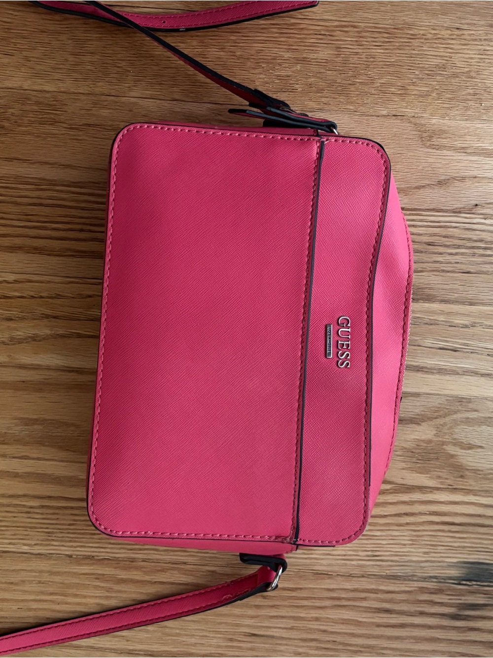 GUESS Hot Pink Slim Crossbody Bag